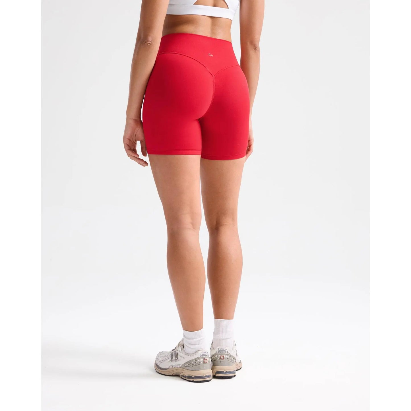 SOLBRACE Women'S High Waist 5" No Front Seam Hidden Scrunch Butt Lifting Shorts, High Stretch Breathable Lightweight Fabric, Yoga Gym Workout Shorts for Summer