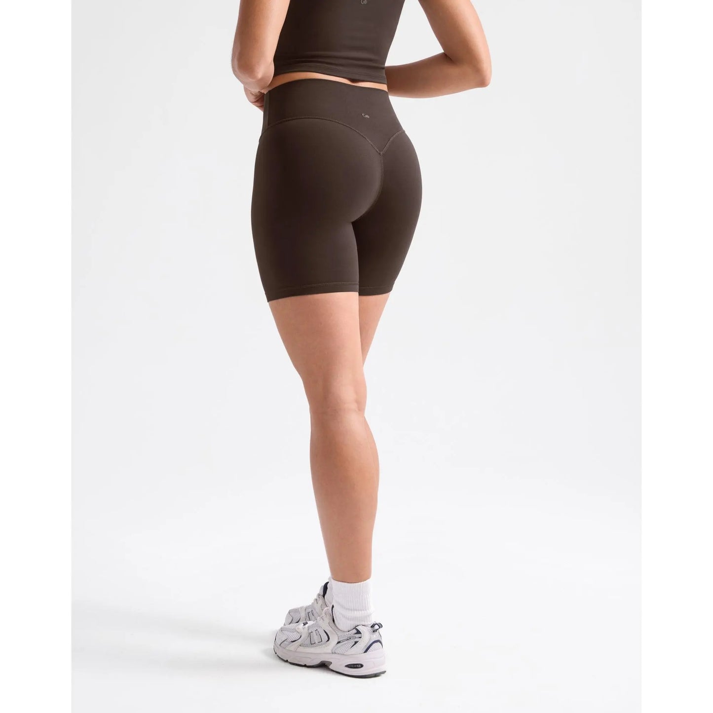 SOLBRACE Women'S High Waist 5" No Front Seam Hidden Scrunch Butt Lifting Shorts, High Stretch Breathable Lightweight Fabric, Yoga Gym Workout Shorts for Summer