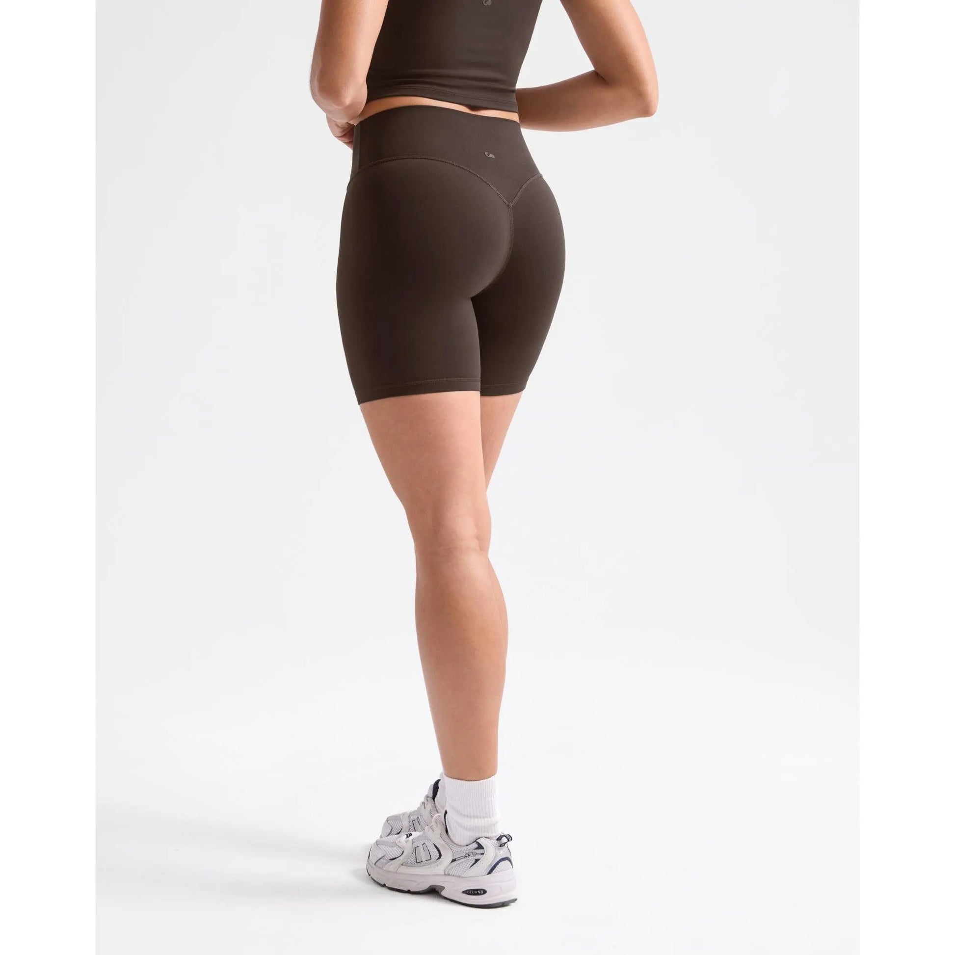 SOLBRACE Women'S High Waist 5" No Front Seam Hidden Scrunch Butt Lifting Shorts, High Stretch Breathable Lightweight Fabric, Yoga Gym Workout Shorts for Summer