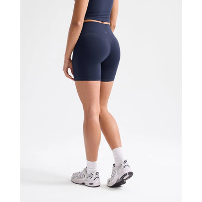SOLBRACE Women'S High Waist 5" No Front Seam Hidden Scrunch Butt Lifting Shorts, High Stretch Breathable Lightweight Fabric, Yoga Gym Workout Shorts for Summer
